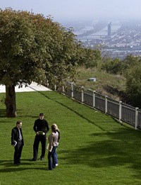 View from MODUL University Vienna